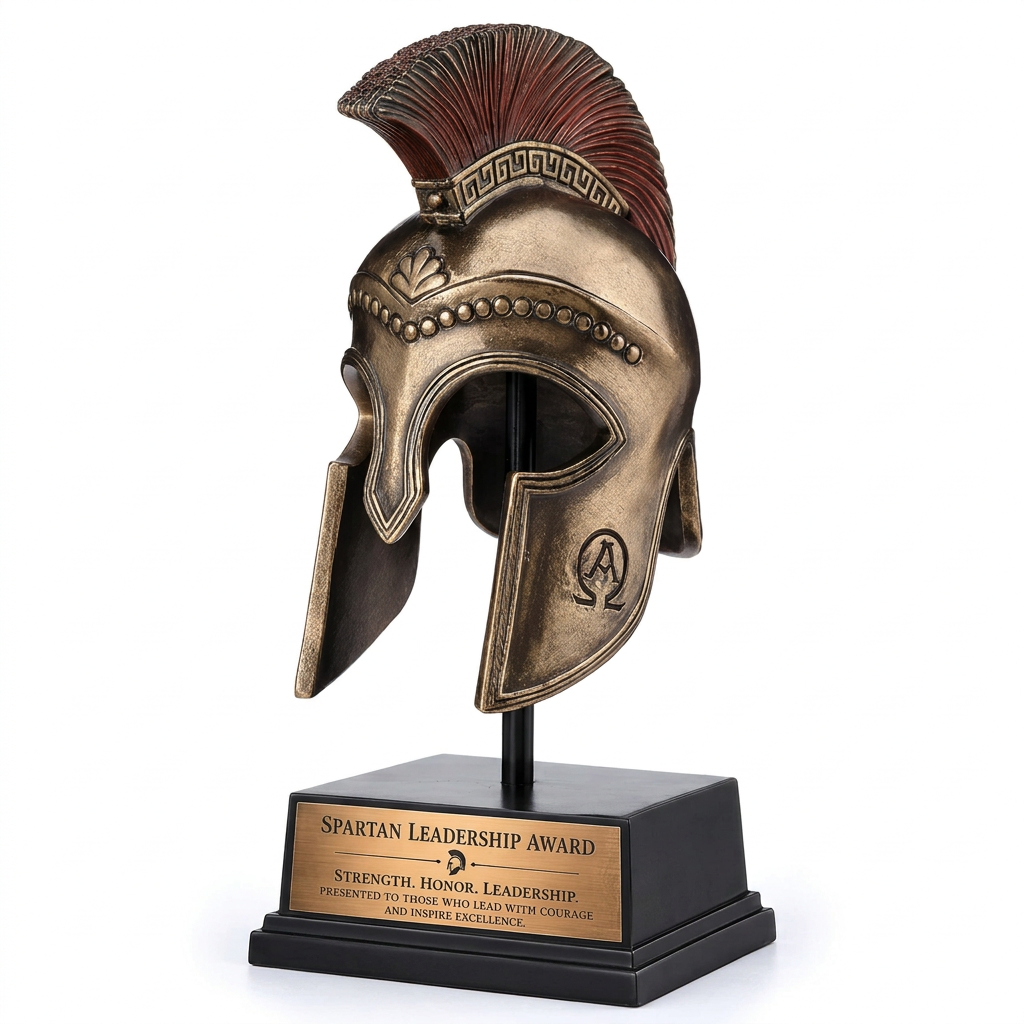 Spartan Warrior Helmet Award