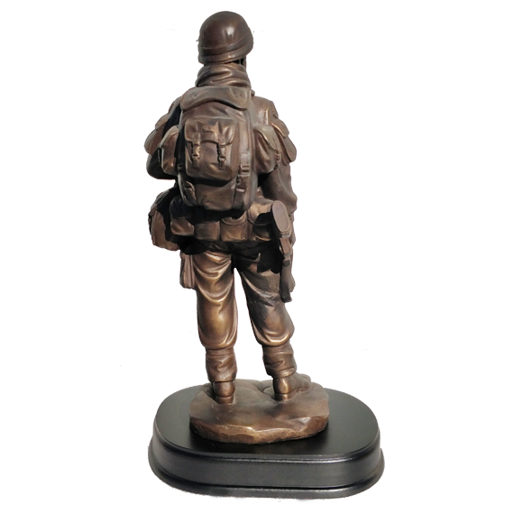 Army Soldier Military Statue Trophy