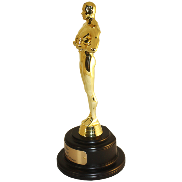 Metal Academy Awards Oscar Trophy