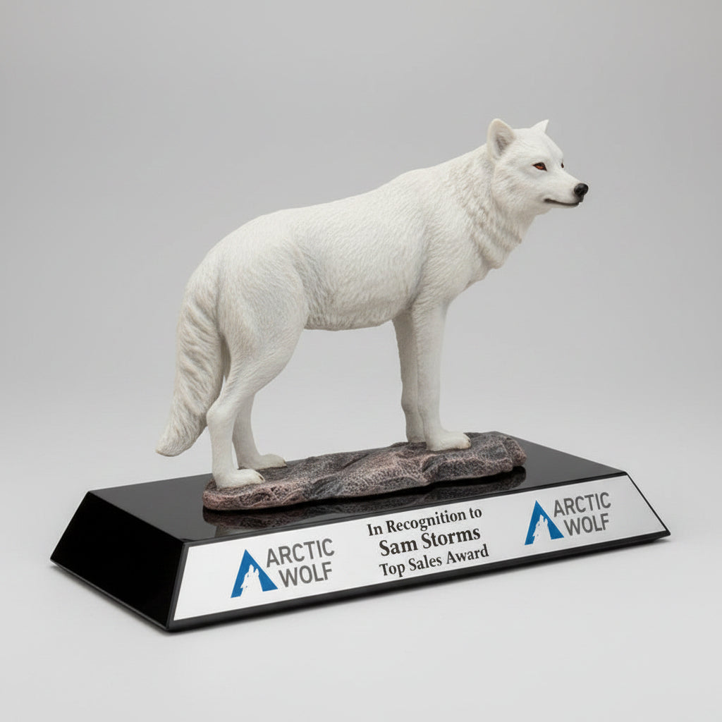 White Arctic Wolf Award