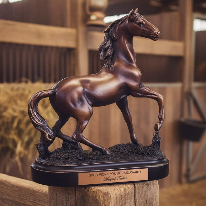 Bronze Super Horse Trophy