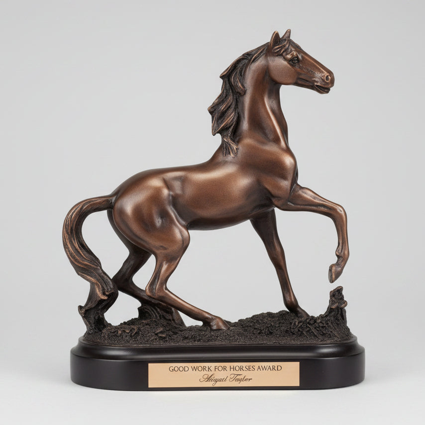 Bronze Super Horse Trophy