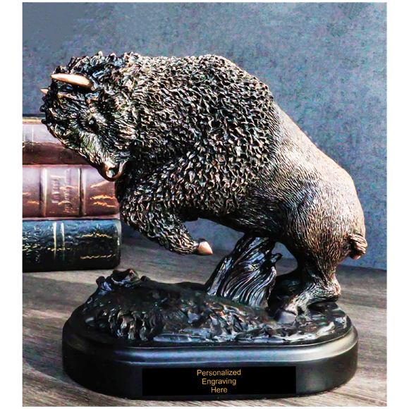 Wild Jumping Buffalo Trophy