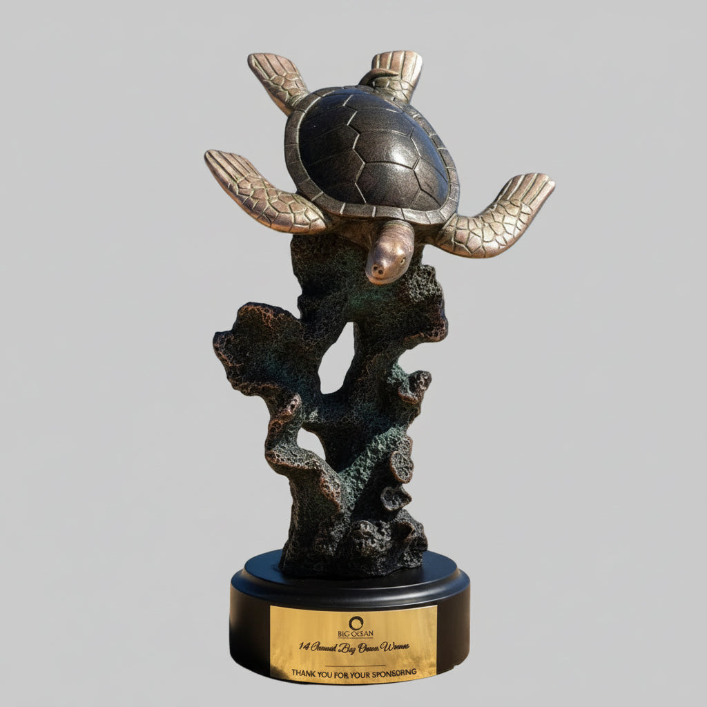 Swimming Turtle Trophy