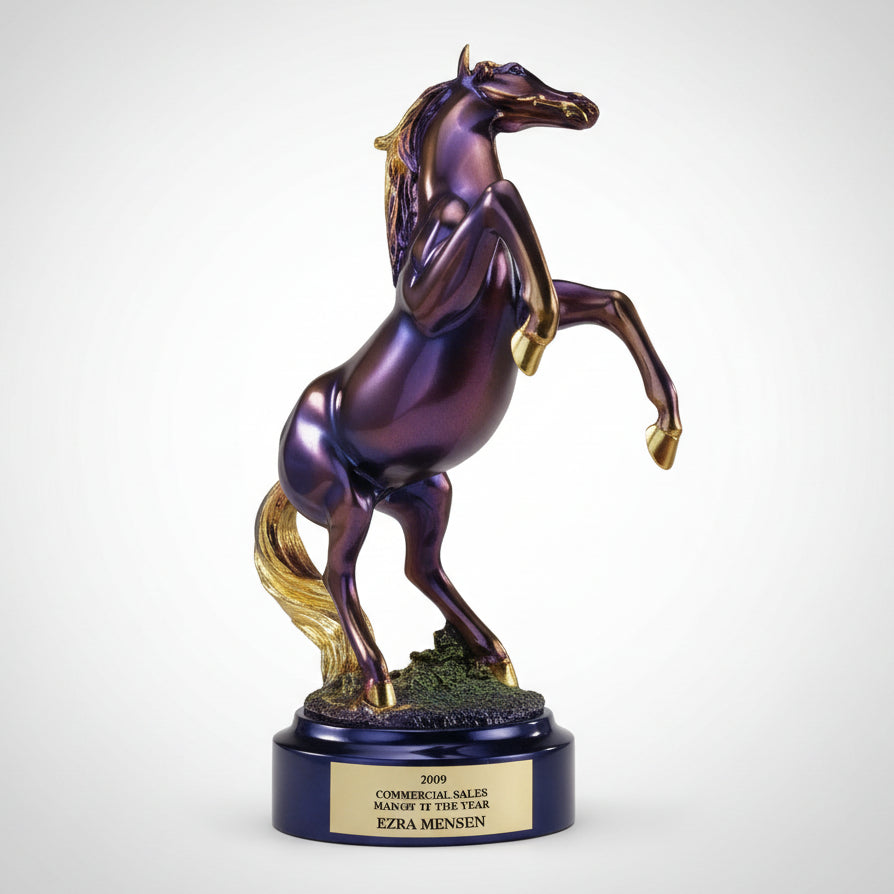 Bronze Dancing Horse Trophy
