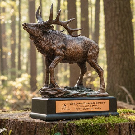 Bronze Giant Elk Trophy