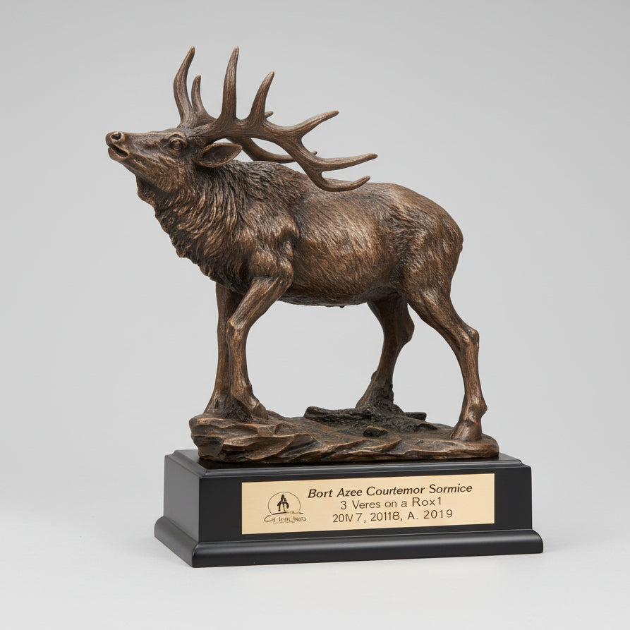 Bronze Giant Elk Trophy