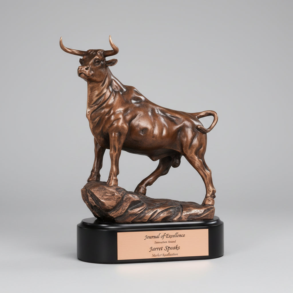 Bronze Proud Bull Trophy