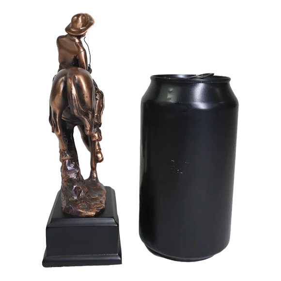 Horse Bucking Cowboy Trophy