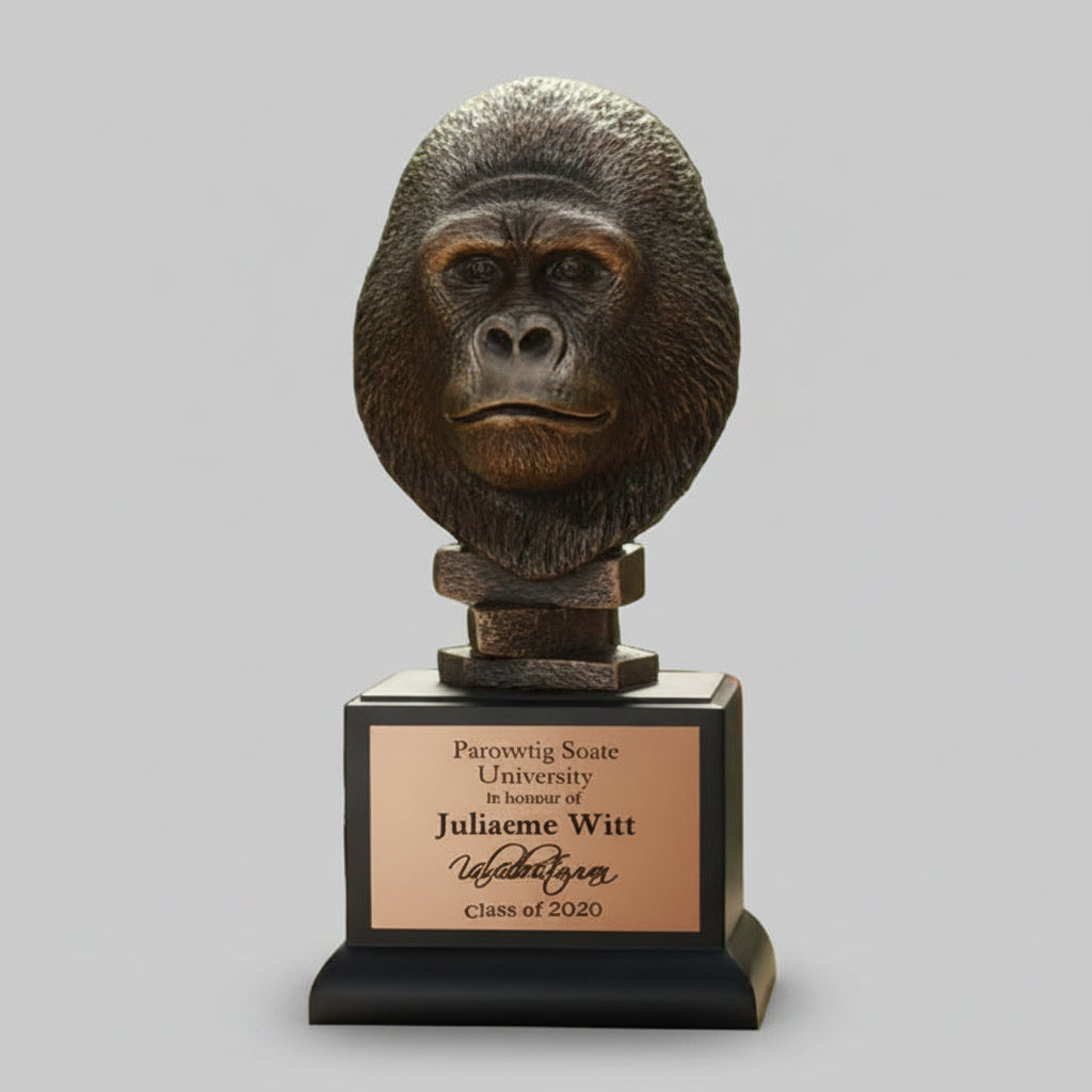 Gorilla Head Trophy
