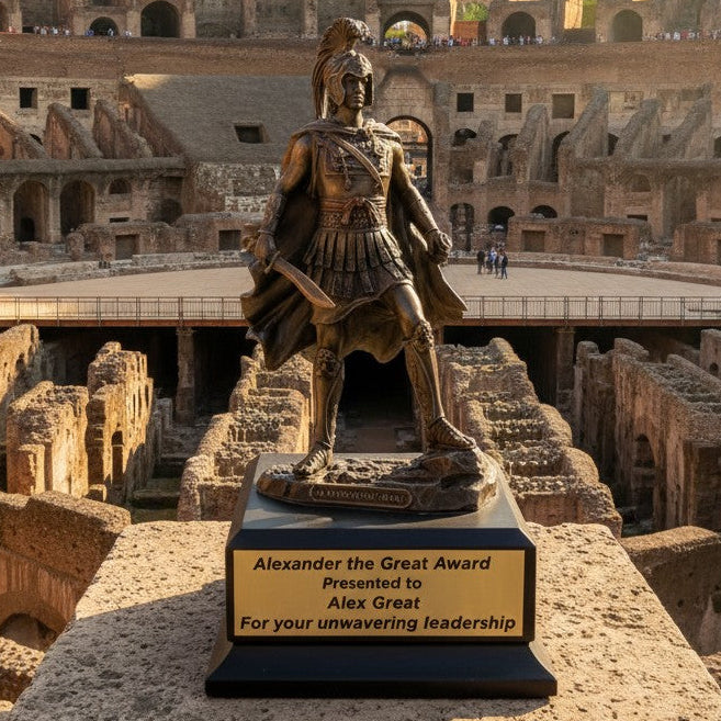 Bronze Alexander the Great Warrior