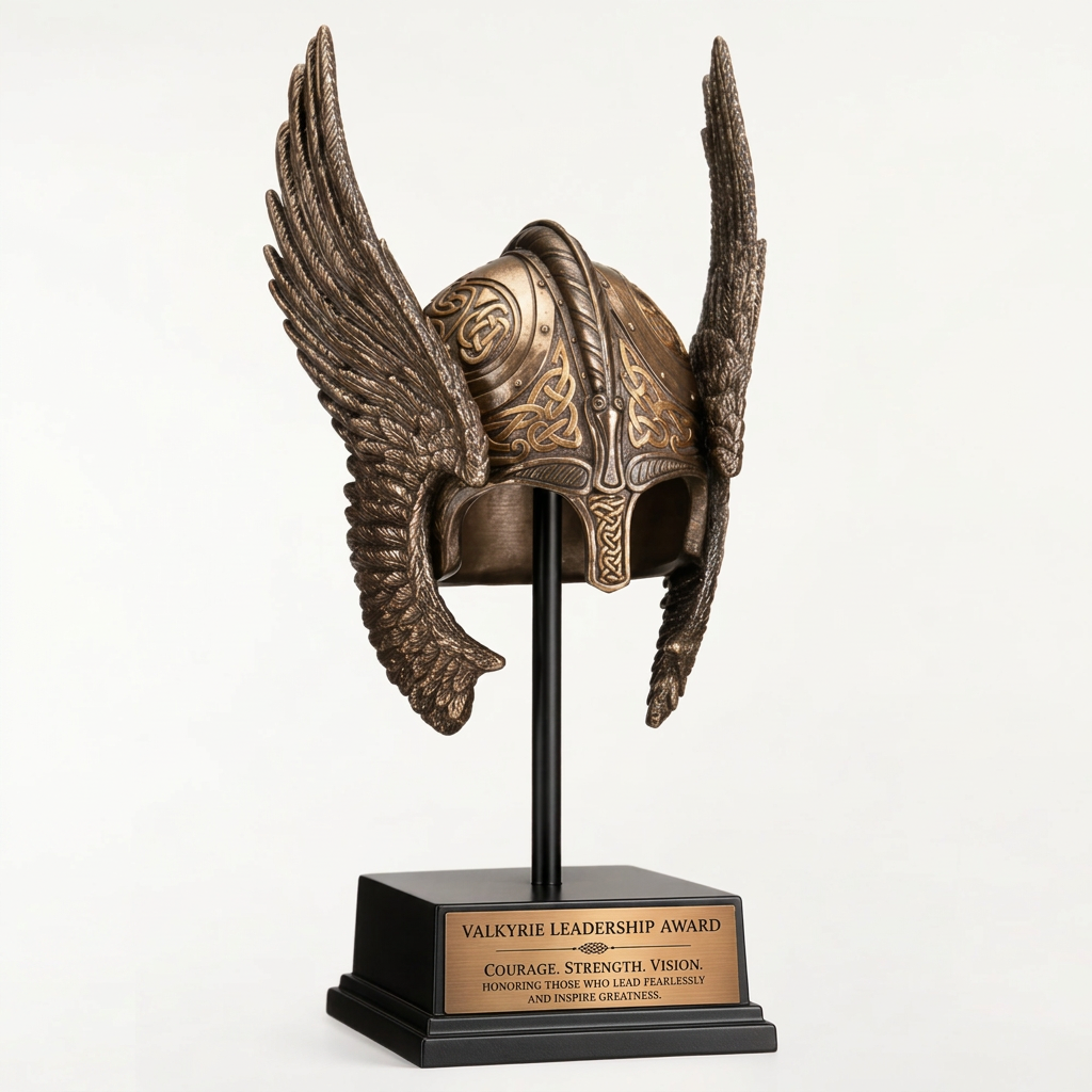 Valkyrie Lady Warrior Helmet Award
