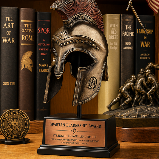 Spartan Warrior Helmet Award