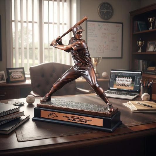 Blasted Baseball Trophy