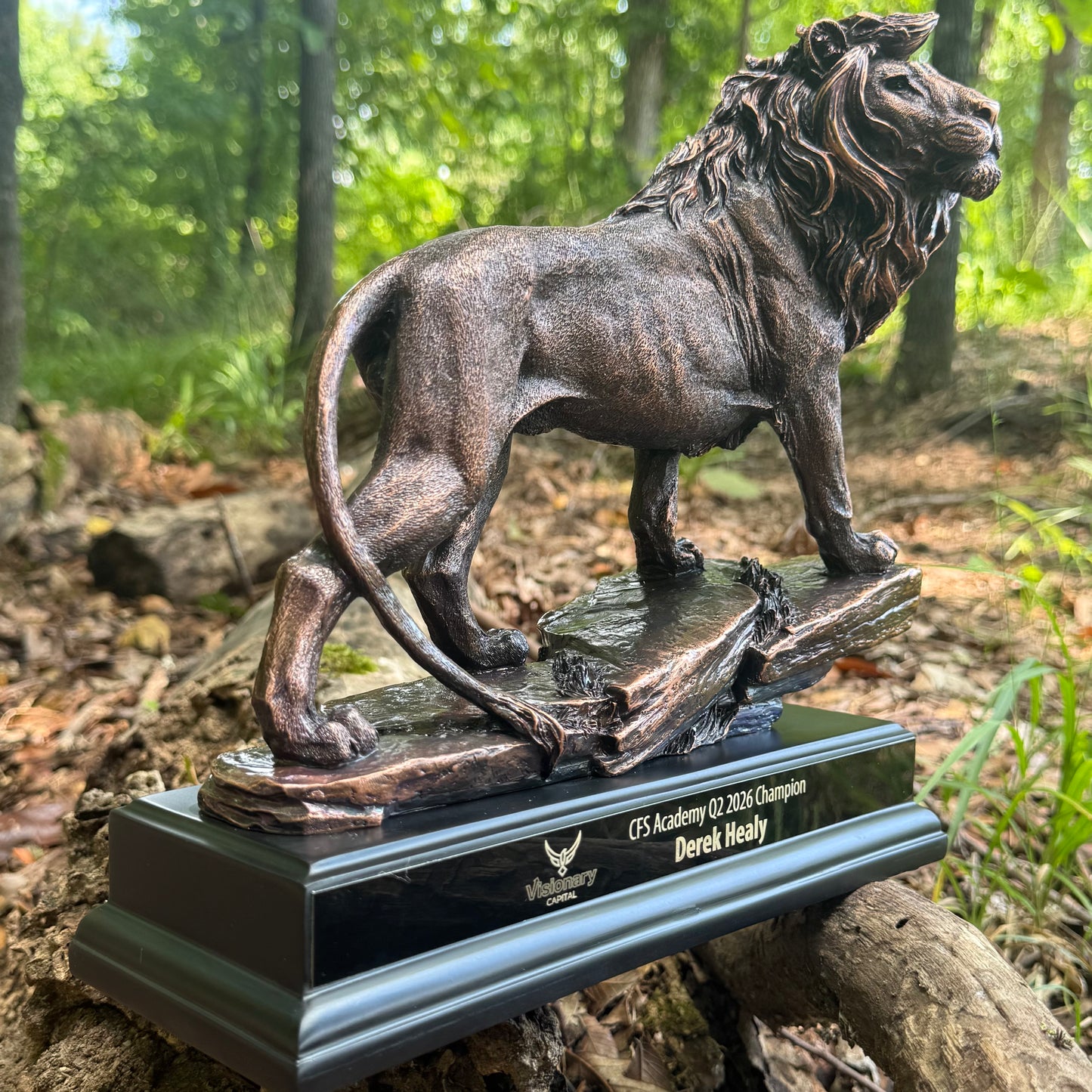 Giant Roaring Lion Trophy