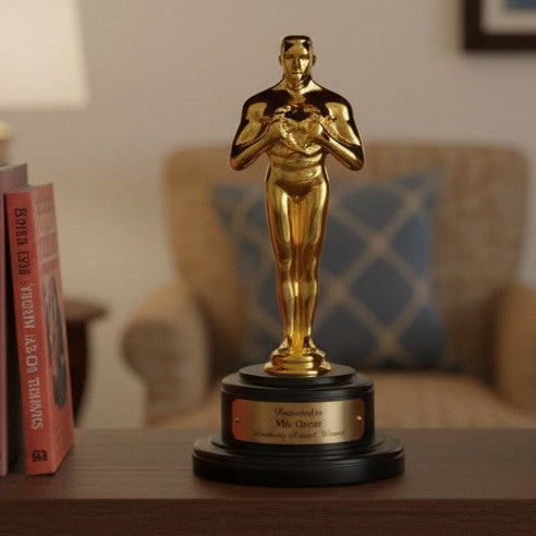 Metal Academy Awards Oscar Trophy