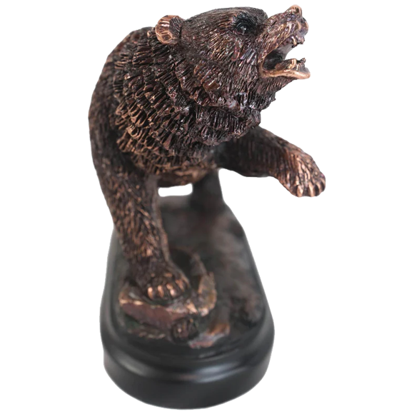 Bronze Roaring Bear Trophy