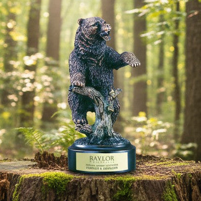 Tree Climbing Bear Trophy