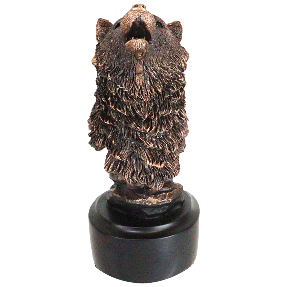 Howling Wolf Head Trophy