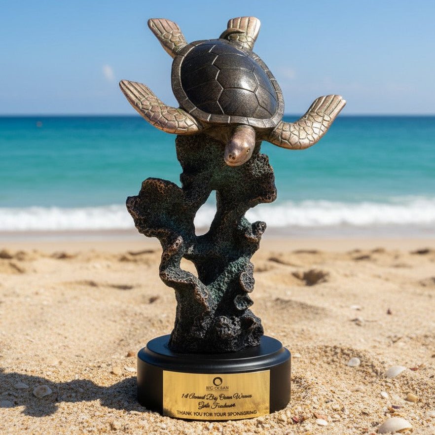 Swimming Turtle Trophy
