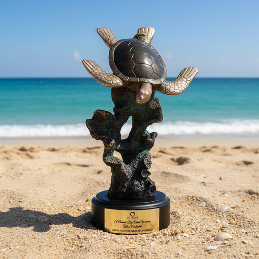 Swimming Turtle Trophy