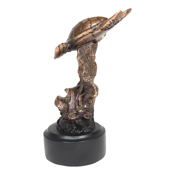 Bronze Sea Turtle Trophy