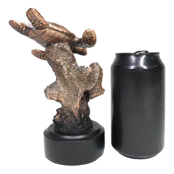 Bronze Sea Turtle Trophy