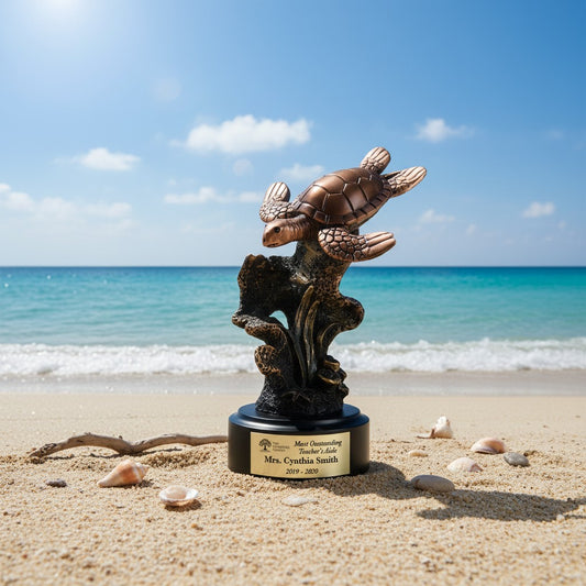 Bronze Sea Turtle Trophy