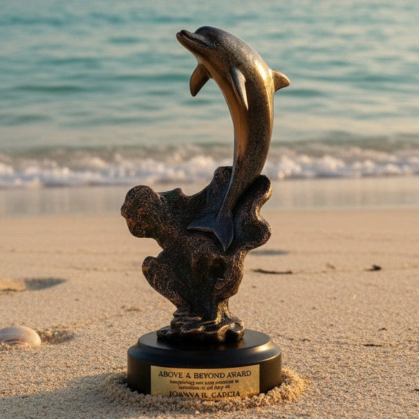 Happy Dolphin Trophy