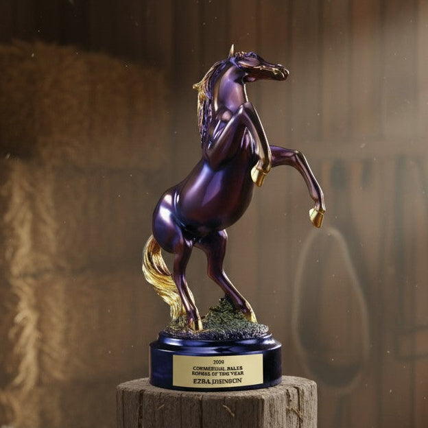 Bronze Dancing Horse Trophy