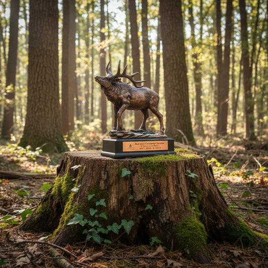 Bronze Giant Elk Trophy