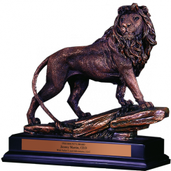 Giant Roaring Lion Trophy