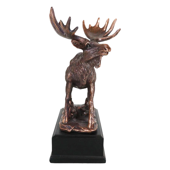 Bronze Standing Moose Trophy