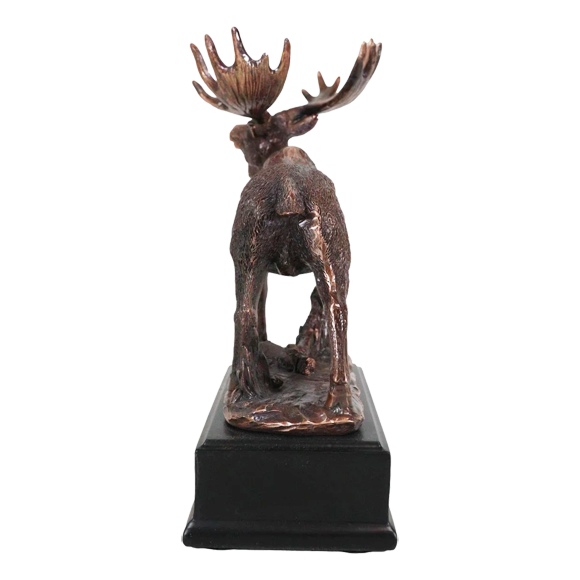 Bronze Standing Moose Trophy