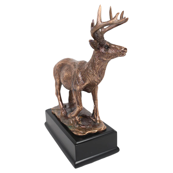 Bronze White Tail Deer Trophy