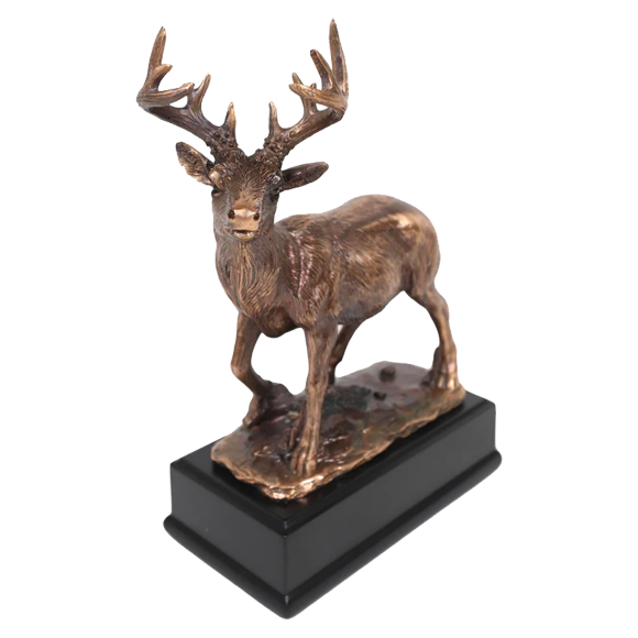 Bronze White Tail Deer Trophy