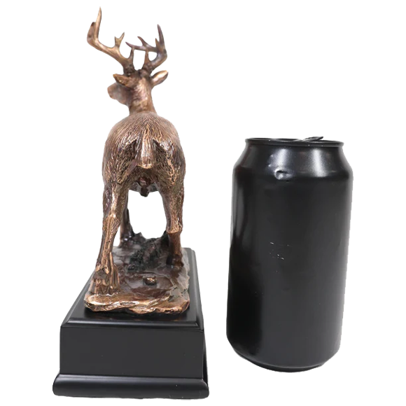 Bronze White Tail Deer Trophy