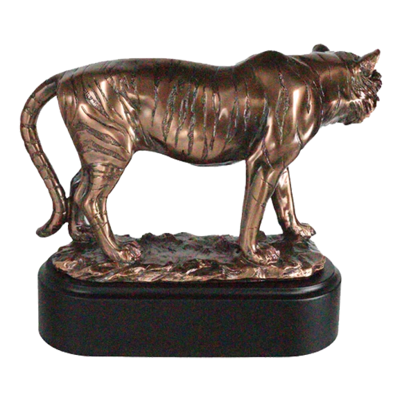 Bronze Crouching Tiger Trophy
