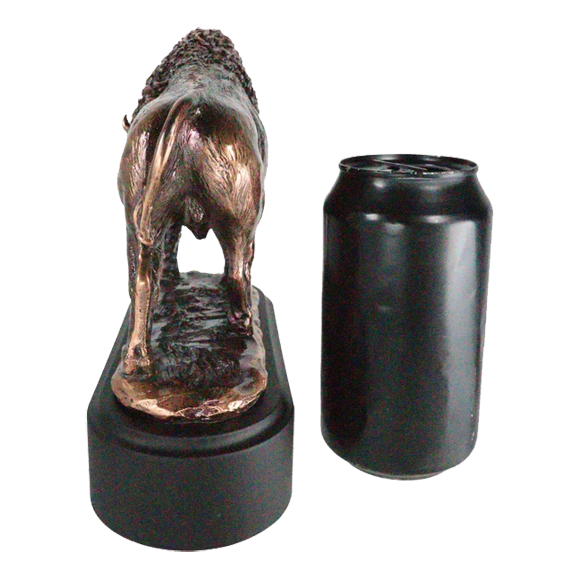 Bronze Rushing Buffalo Trophy