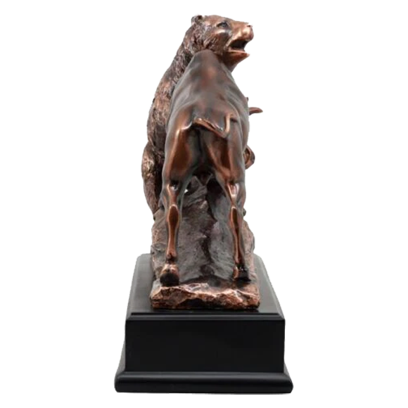 Bronze Bear and Bull Trophy