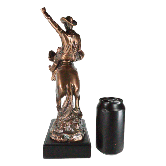 Cowboy and Horse Trophy