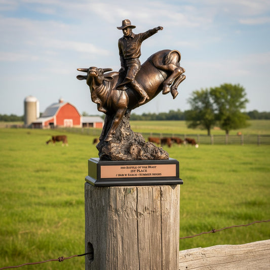 Bull Bucking Rider Trophy