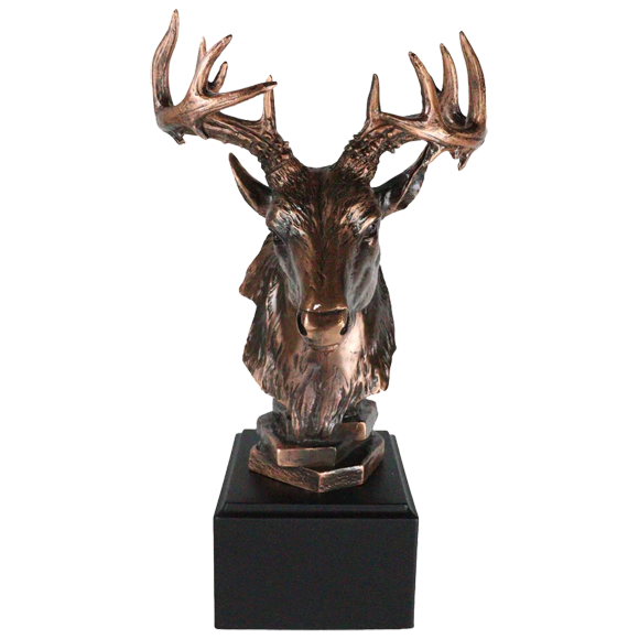 White Tail Deer Head Trophy