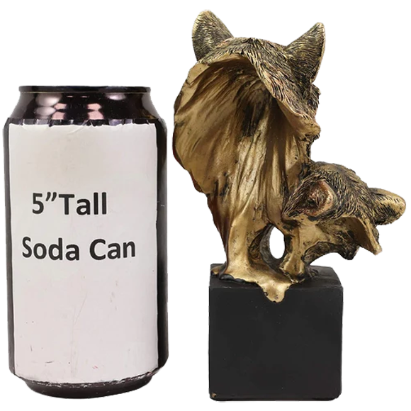 Double Wolf Heads Trophy