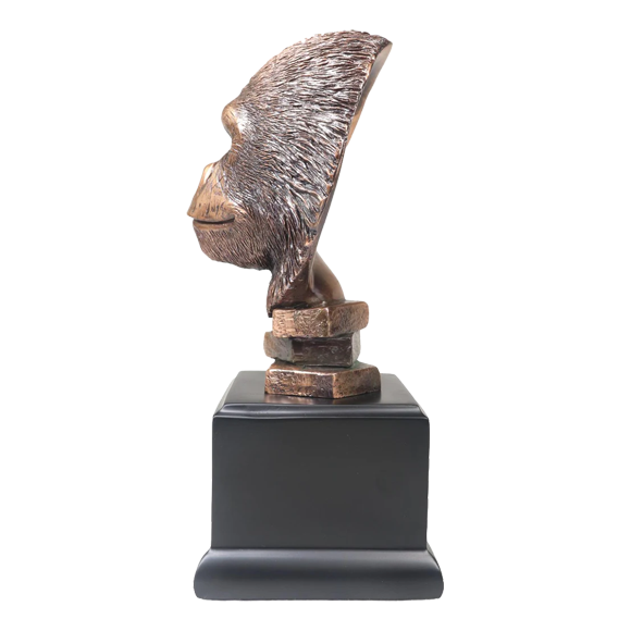 Gorilla Head Trophy